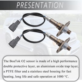 NFSpeeding 234-4162 Sensor de oxígeno para 4Runner 96-20 Sequoia 01-04 Tacoma 95-20 Tundra 2000-2004 reemplaza 234-4205 234-4153 234-4154