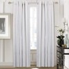 Ycolnaefllr 1 Inch Diameter Double Curtain Rod Set for Windows