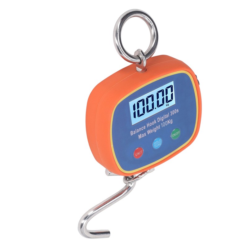 Digital Hook Scale LCD Display Mini Handheld Portable Hanging Balance