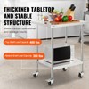 VEVOR Stainless Steel Work Table 24 x 30 x 38