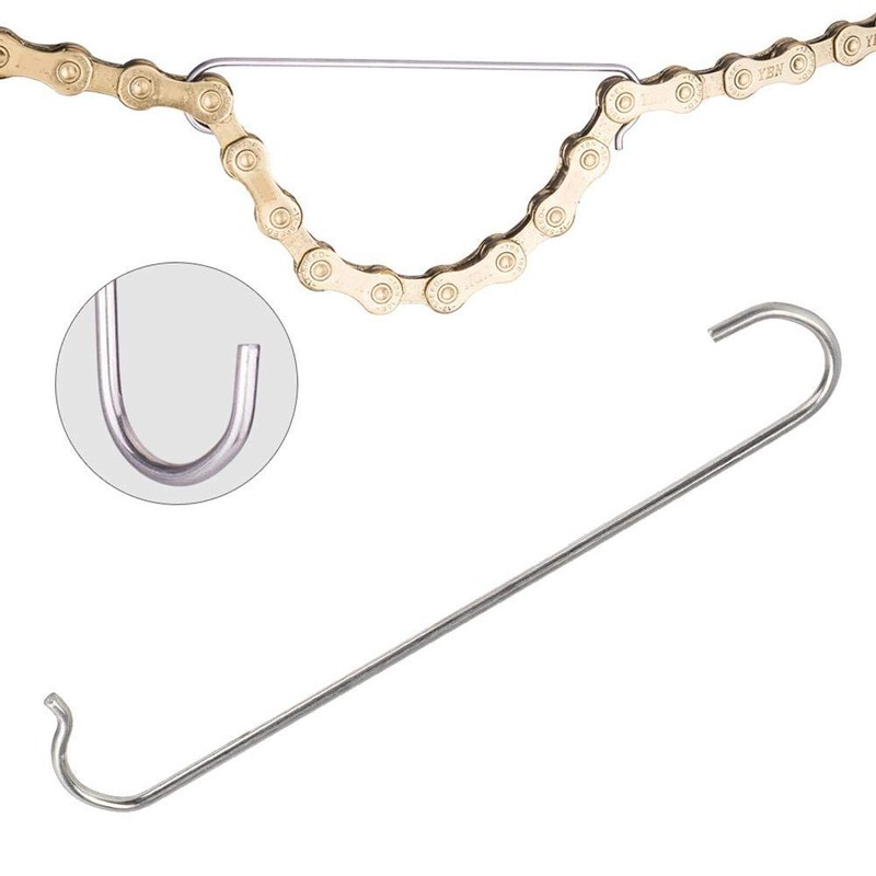 sunfany 10pcs Bicycle Chain Hooks for Repair Chain Stainless Steel