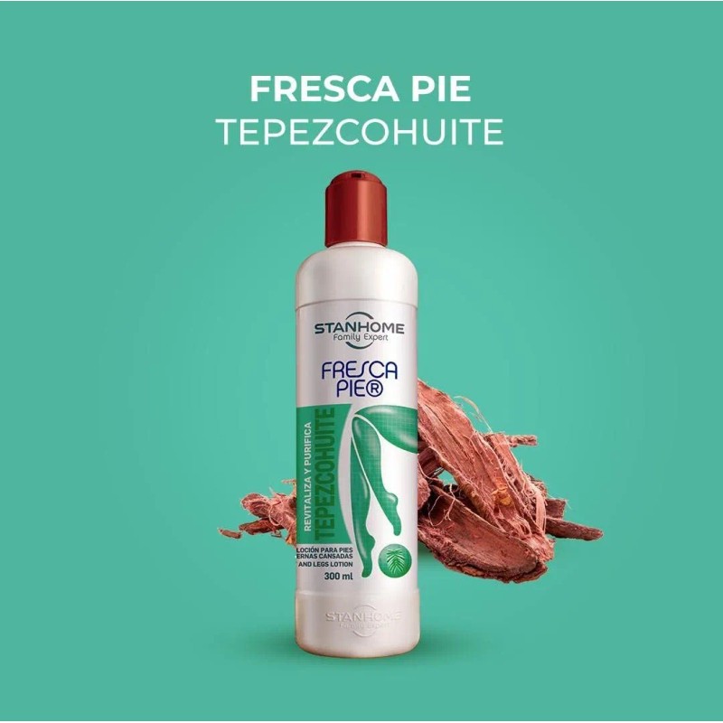 Fresca Pie Tepezcohuite Stanhome 300 Ml. Tepezcohuite