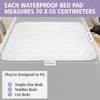 Potty training bed pads for waterproof protection (2 pack) |