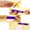 Alphabet Number Cookie Cutter Stamp Set, 5 Piece Alphabet and