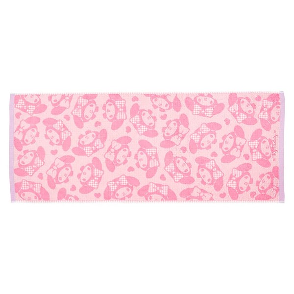 Sanrio 800848 My Melody Antibacterial and Deodorizing Bath Towel, Silver