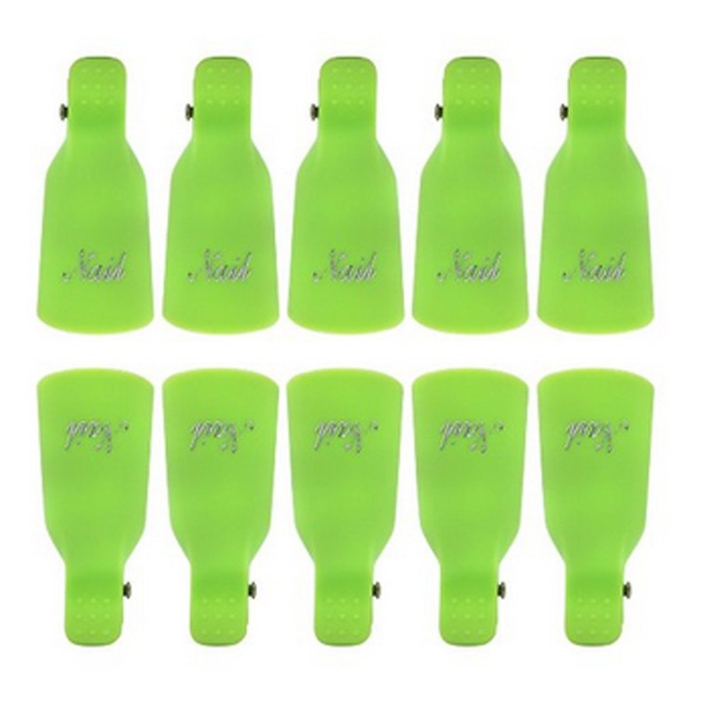 XX Shop Plastic Acrylic Nail Art Soak Off Cap Clip