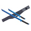 Blazing Steel Last Samurai Sword Fantasy Machete Set with Nylon