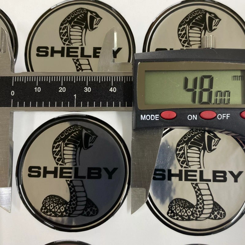 FORD SHELBY COBRA MUSTANG WHEELS CENTER CAP DECALS STEERING EMBLEMS