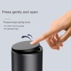 KOOMTOOM Alloy Mini Car Cup Holder Garbage Can, 300ml Dismountable