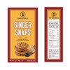 Sweetzels Ginger Snaps Cookies, made with Natural Ginger and Blackstrap