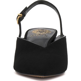 Vince Camuto Women's Kylien Pump, Black Suede, 8