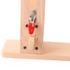 Leather Hand Stitching Fixture Wooden Leather Fix Clamp Leather Sewing