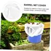 BESPORTBLE Rain Barrel Mesh Cover Outdoor Bucket Cover Polyester Bug