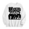 Misfits Band Evilive Graphic Crewneck Sweatshirt, US Warehouse, 6 ColorsSize: