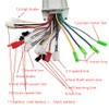yuandai 36V-48V 350W driver de motor CC sin escobillas para