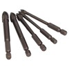 5Pcs Cross Hex Drill Bit Carbide Glass Drills Bits Concrete