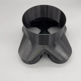 Zephyr's Market 6" to 4" 4-Way Splitter Duct Connection for Woodwork Dust, Grow Tent - USA!!!