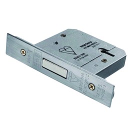 Carlisle Brass LDB5530SSS EASI-T 5 Lever Deadlock BS, Satin Stainless Steel, 3" / 76mm