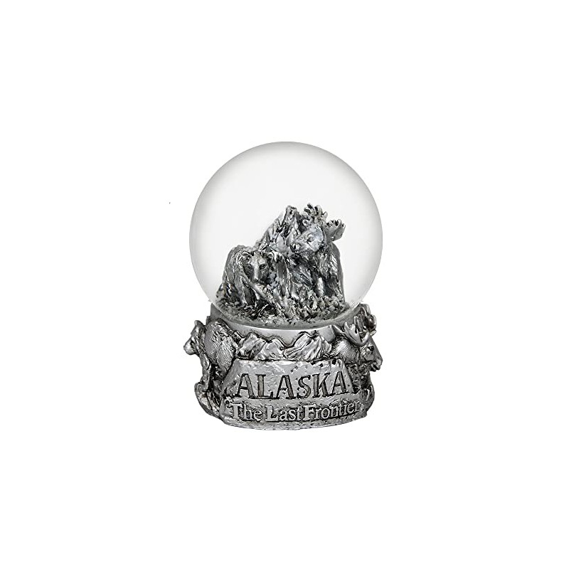 Americaware PSGALA65 Alaska 65 mm Snow Globe