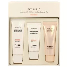 Day Shield 데이쉴드 나이아신아마이드 5퍼센트 톤업 선 스페셜 세트 50ml+30ml Daysheel Niacinamide 5% Tone Up Sun Special Set 50ml+30ml [Basic product]