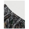 GORGLITTER Men's Camo Sweatpants Drawstring Waist Patchwork Stacked Flared Joggers