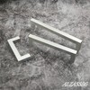 Alzassbg 10 Pack Brushed Satin Nickel Cabinet Pulls 5"(128mm) Hole