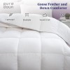 puredown® Goose Feather Comforter Full/Queen Size, All Season Duvet Insert,