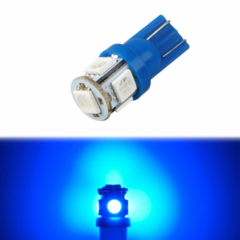 SHENKENUO 13Pcs Car Blue Light Interior LED Lights For Dome