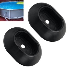 AMTHKNO 2 Pcs 12465 Leg Cap Replacement Compatible with in-tex 26719MW, 26719W, 26733EH, 26735EH, 26739MW for 14ft 15ft 16ft Round Prism Frame Pools