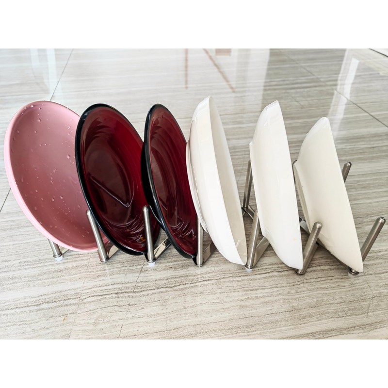 SWEIBIAI Pot Lid Organizer Pot Lid Holder Adjustable Pot Lid
