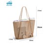 morytrade Mesh Bag Tote Beach Bag Pool Bag Lightweight Storage