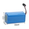 Tnvodejo 3000mAh 14.4V Battery Li-ion for AIRROBO P20 Sweeper