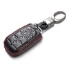 Vitodeco Genuine Leather Smart Key Fob Case Cover Protector Compatible