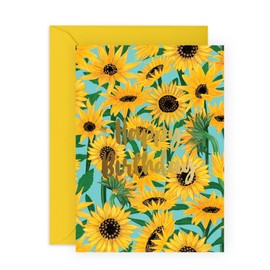 Central 23 Birthday Cards for Women - Sunflowers - Mum Birthday Gifts For Women - For Daughter Granddaughter Nan Her - Comes With Fun Sticker