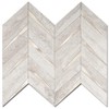 STICKGOO 10-Sheet Herringbone Tile Peel and Stick Backsplash, Beige Mixed