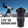 Barlow Lens 5X, Multi Coated 1.25" 5X Barlow Lens M42