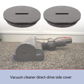 LT Easiyl 2pcs Brush Rod End Cap Cover for Vacuum Cleaner Built-in End Cap Compatible with Dyson V7 V8 V10 V11 V15 Direct Drive Cordless Vacuum Cleaners