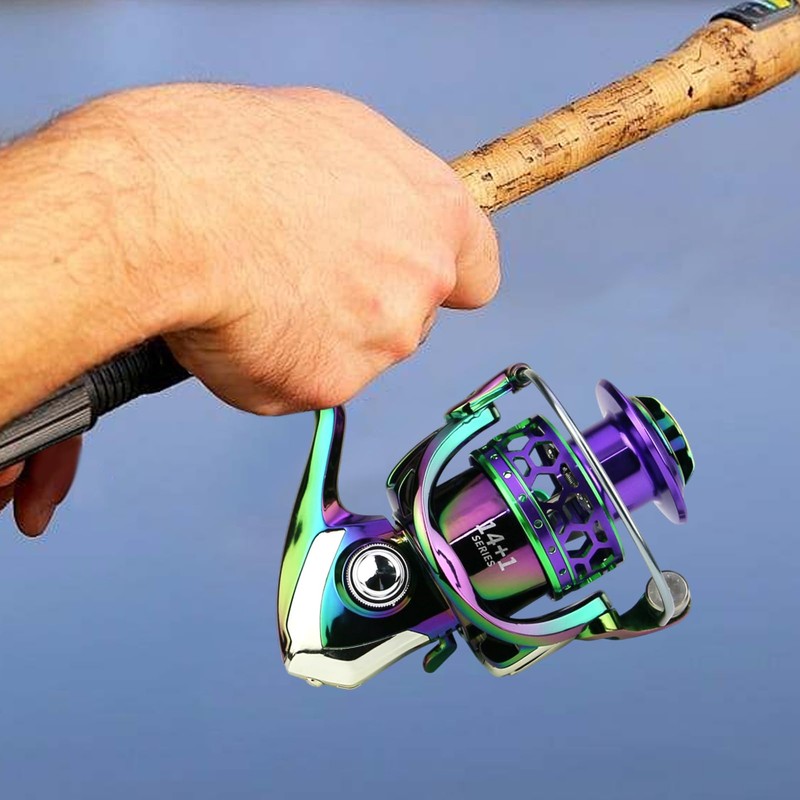 Fishing Reels - Spin Reels Freshwater,Gear Ratio Wheel Baitcasting Spinner