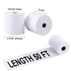 Jayard 2-1/4inch*50ft Thermal Paper Rolls For Credit Card - Cash