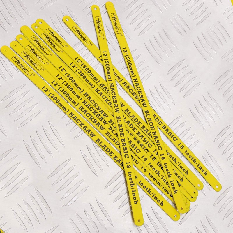 12"(300mm) x 24T Carbon Steel Hacksaw Blade, 10pcs/pack