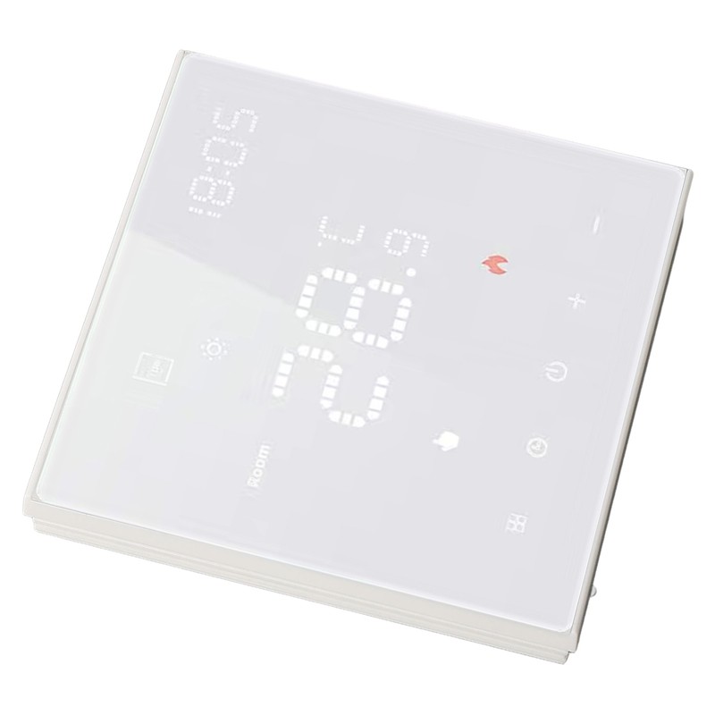 Smart Home Thermostat White Color Touch Digital Thermostat for Home