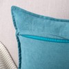 MADIZZ Set of 2 Short Chenille Throw Pillow Covers 26x26