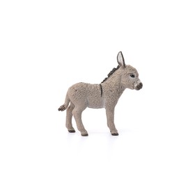 Schleich Farm World, Realistic Farm Animal Toys for Boys and Girls, Baby Donkey Foal Toy Figurine, Ages 3+