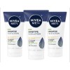 Paquete 3 Loción Facial Nivea Men Sensitive Fps 15 75ml