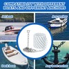 1/2" Boat Anchor Rope 100 ft with Anchor Chain 1/4"