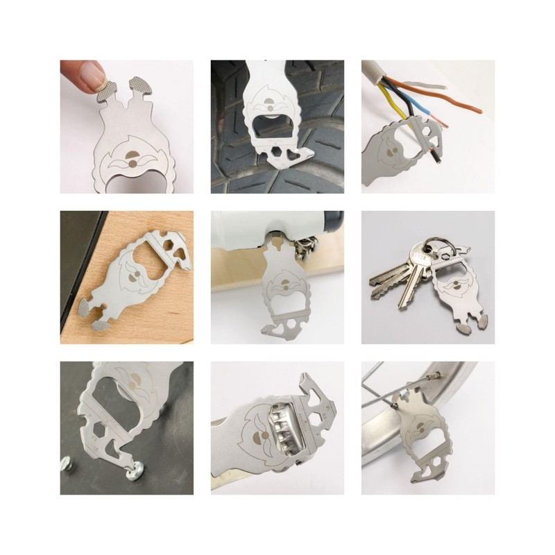 Gift Item: ROMINOX Key Tool // Santa, 15 Functions, Keytool