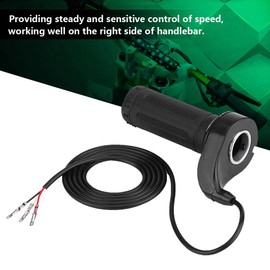3 Wire Electric Throttle Universal Motorcycle Accelerator Electric Scooter Twist Speed Throttle Grip with 3 Wires 22.5mm/0.88in Electric Scooter Parts Hand Throttle