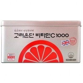 Goryeo Eundan Mother's Day gift Korea Eundan Vitamin C 1000 600 tablets 20 months supply 597940 / 어버이날 선물 고려은단 비타민C 1000 600정 20개월분 597940
