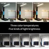 CSYY LED Desk Lamp with 10 W Wireless Charger, 3