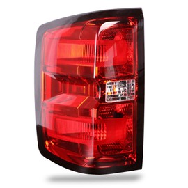 Lathsy Tail Light Compatible With 2014-2019 Chevy Silverado 1500 2500 HD GMC Sierra 3500 HD Left Driver Side Replace:23431875
